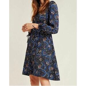 Anthropologie Maeve Gianna Celestial Tunic Dress Size 2 Empire Waist Whimsical